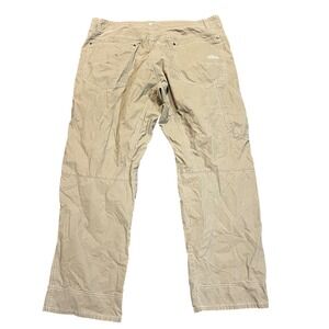 KUHL Revolvr Pants Men's 38x30 Tan Beige Vintage Patina Dye Stretch Hiking